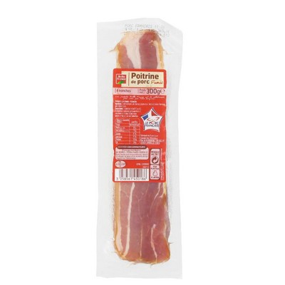 Smoked Bacon x4 Slices Belle France Film 300g
