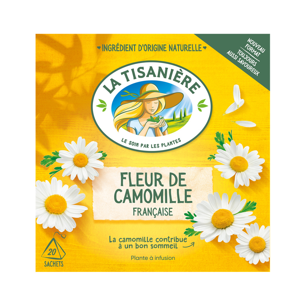 Infusion Fleur de Camomille La Tisanière 20 sachets