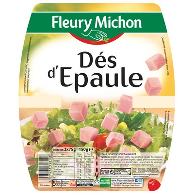 Diced Shoulder Ham 2 x 75g