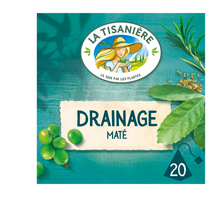 Drainage Herbal Tea La Tisanière 20 bags