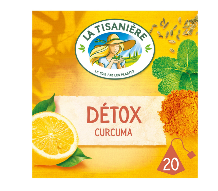La Tisanière Detox Herbal Tea 20 sachets