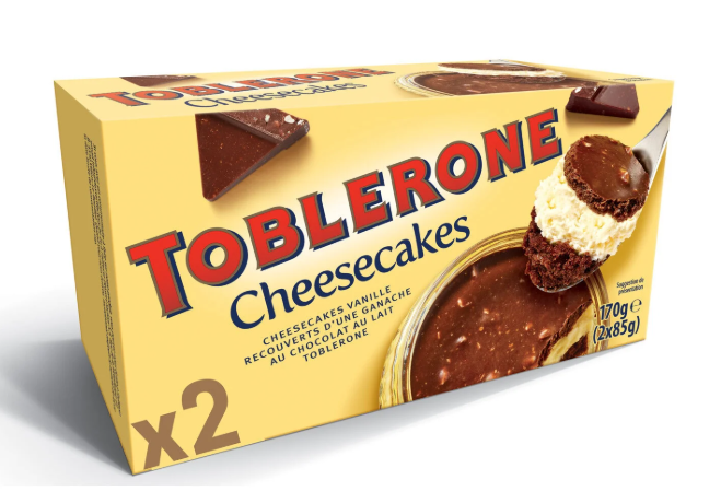 BT 2X85G TOBLERONE CHEESECAKE