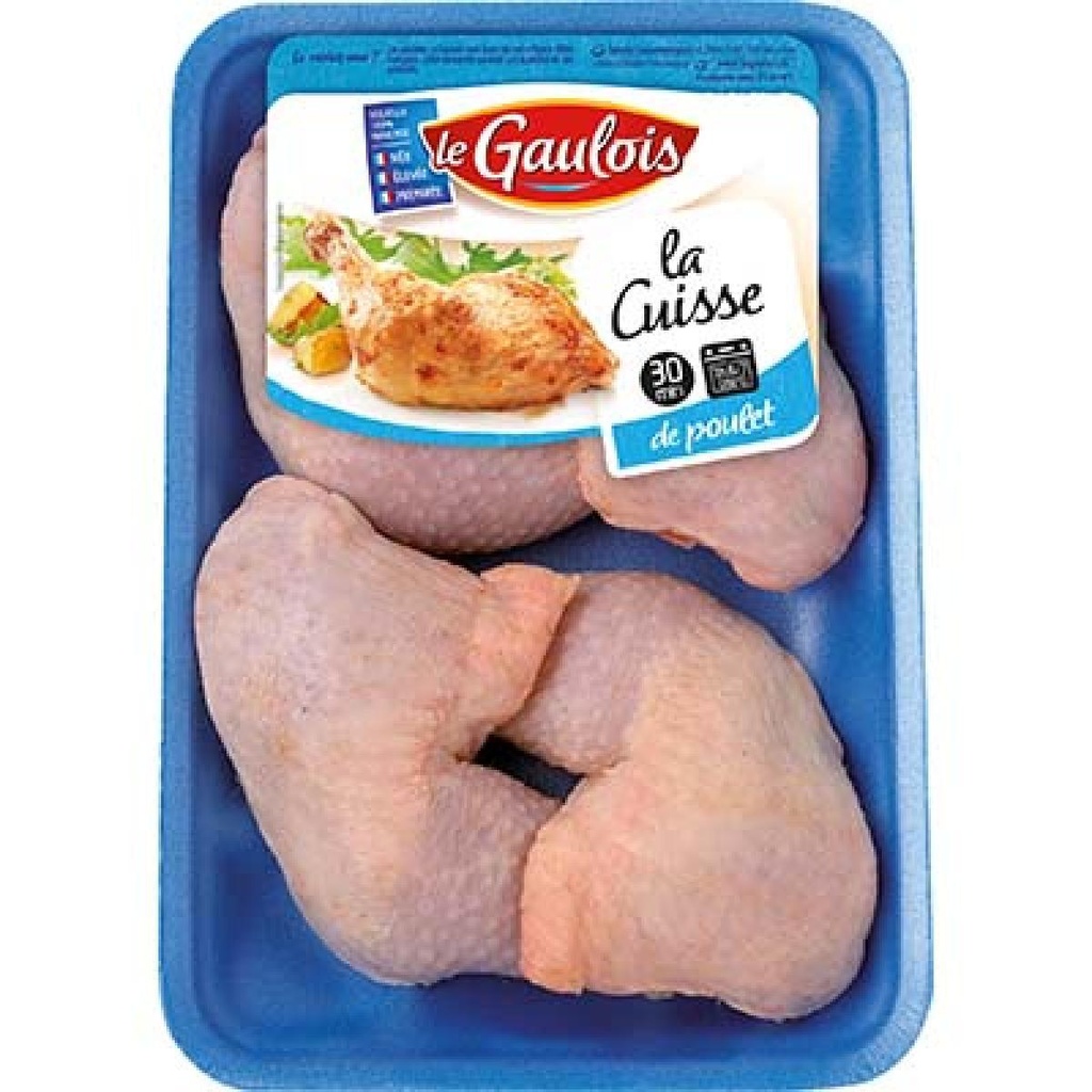 1 kg Le Gaulois white chicken thighs, packaged in a protective atmosphere