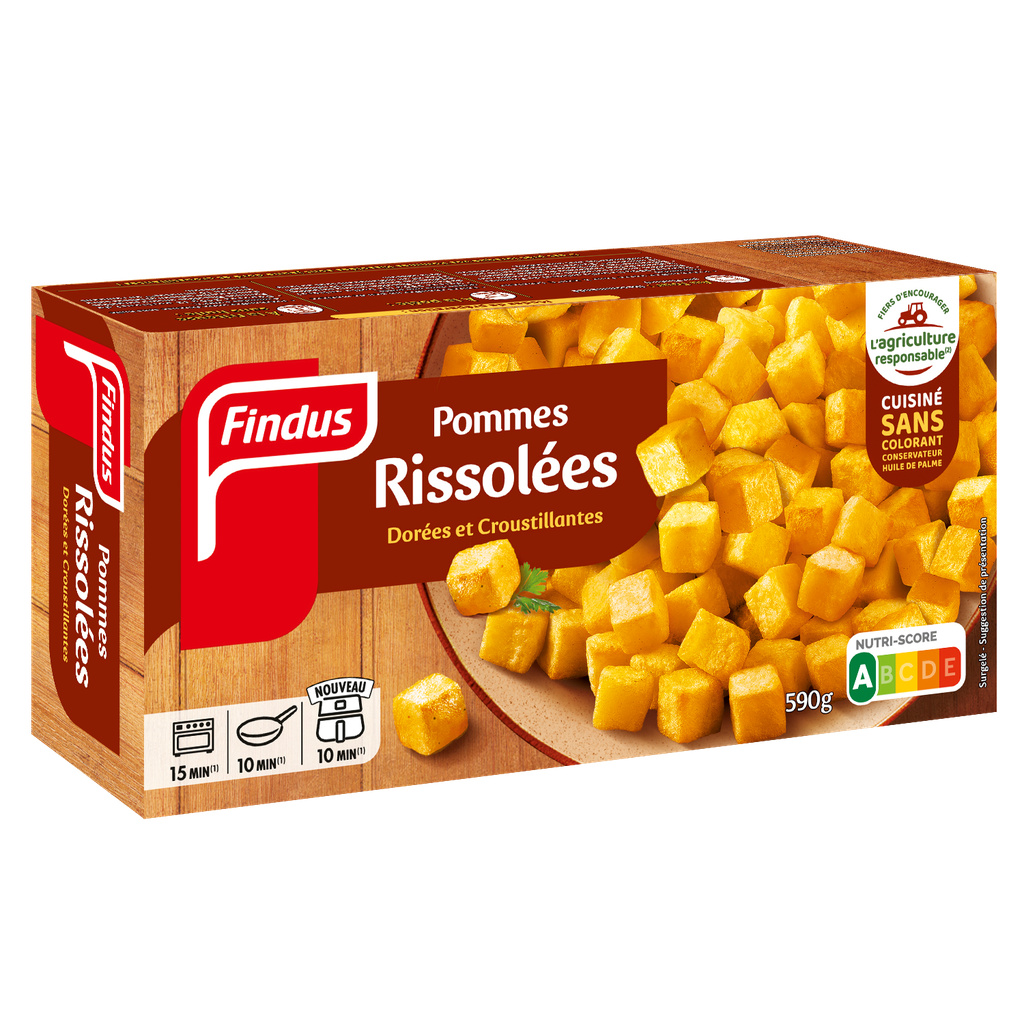 POMMES RISSOLEES 590G FIN