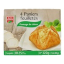 PANIER FEUILLETE FROMAGE DE CHEVRE X4 BF ETUI 320G