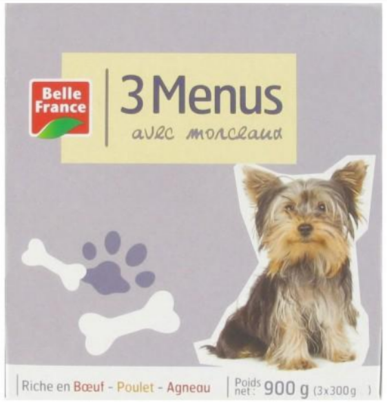 PREMIUM DOG MENU CHICKEN TERRINE BF TRAY 150G