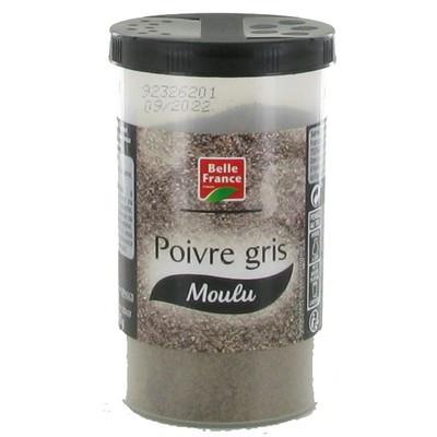 Belle France Ground Grey Pepper Tubo 100g