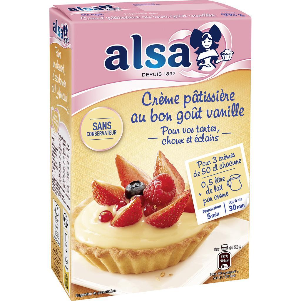ALSA PASTRY CREAM MIX 390G