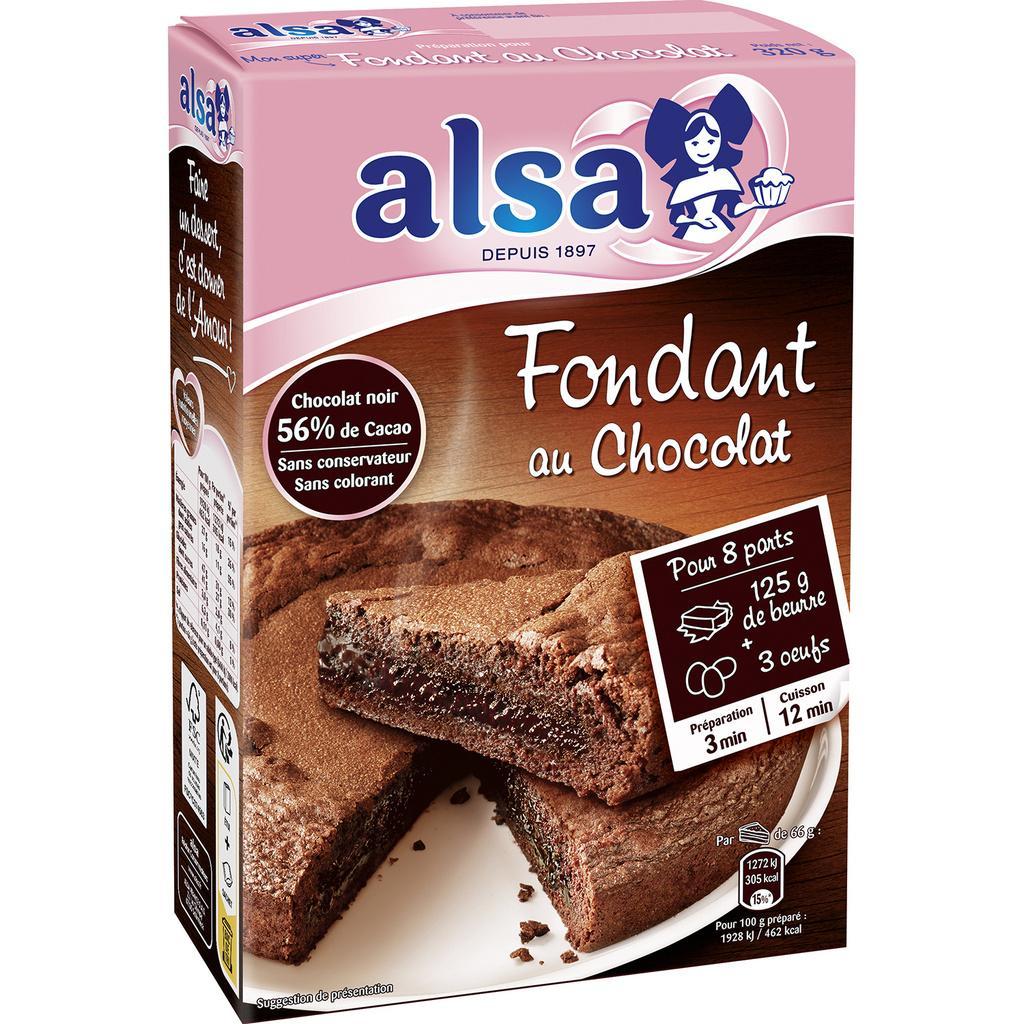 alsa Chocolate Fondant Cake Mix 320g