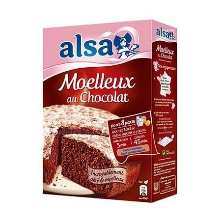 Préparation Gâteau Moelleux Chocolat alsa 435g