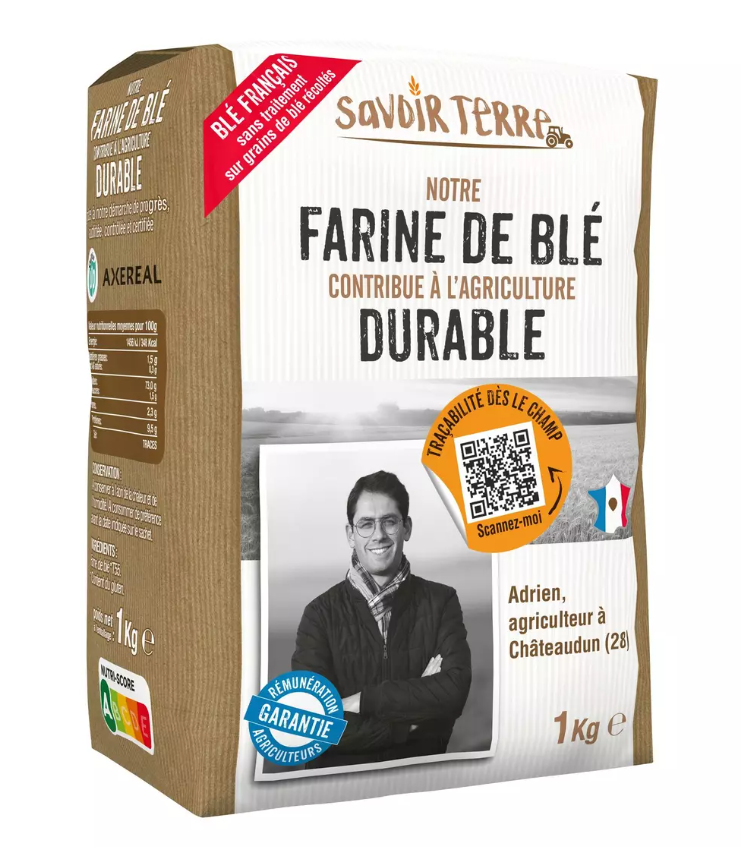 ET 1KG FARINE BLE T55 SAVOIR TERRE