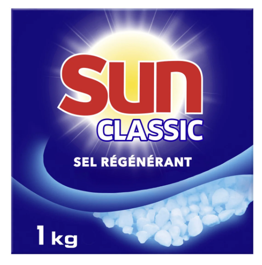 Sun Standard Dishwasher Regenerating Salt 1kg