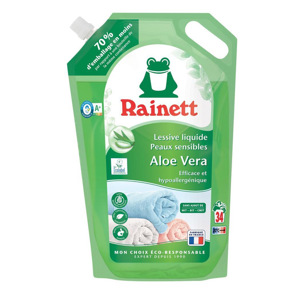 Rainett Aloe Vera Liquid Laundry Detergent Refill 1.6 L (32 washes)