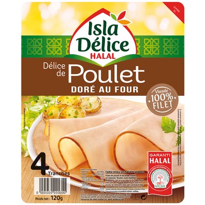 Oven-Roasted Chicken Delight 4 Slices 120g