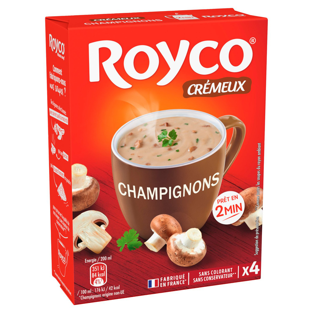 Royco Crémeux Crème de champignons