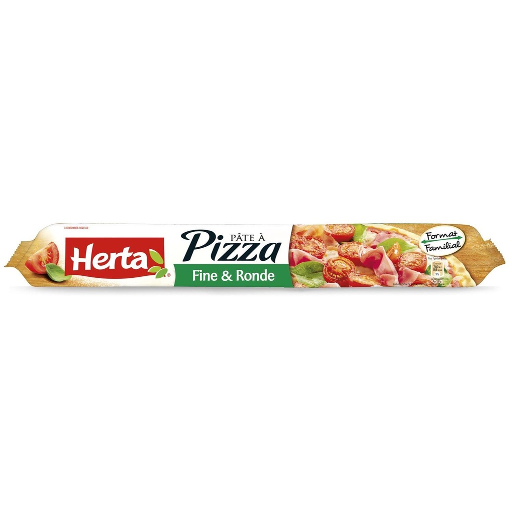 265g Fine & Round Pizza Dough HERTA
