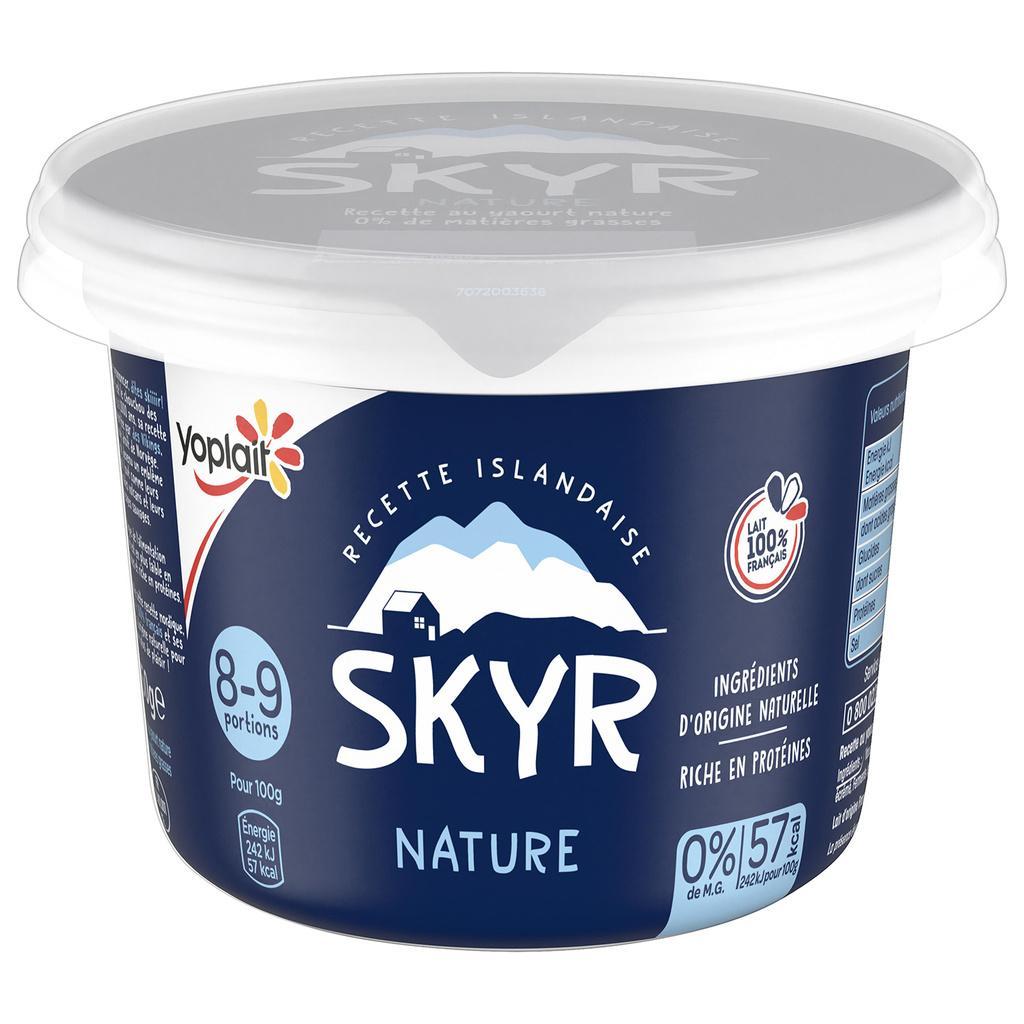 850g Plain Skyr 0% Fat Yoplait