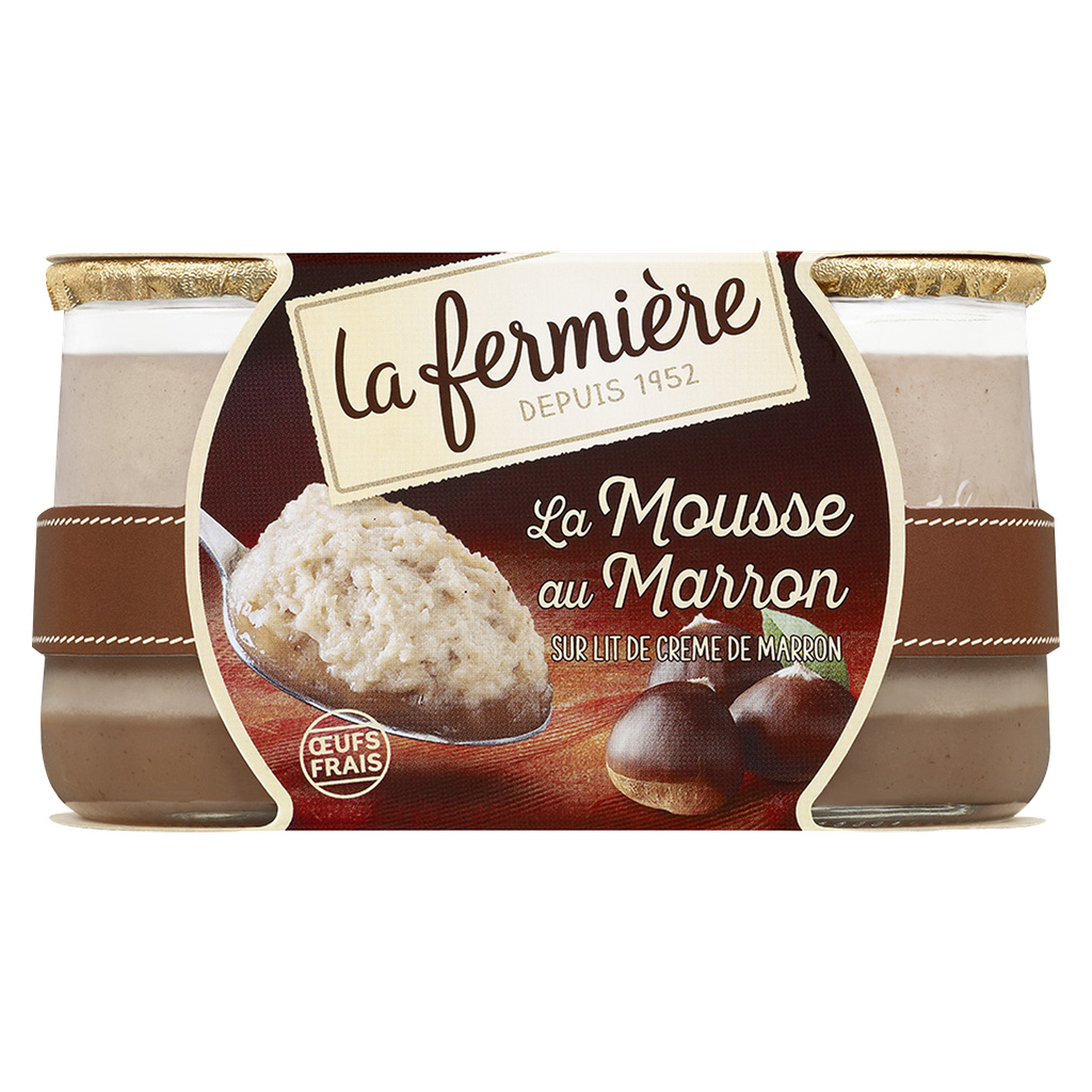 Mousse au Marron 2x100g