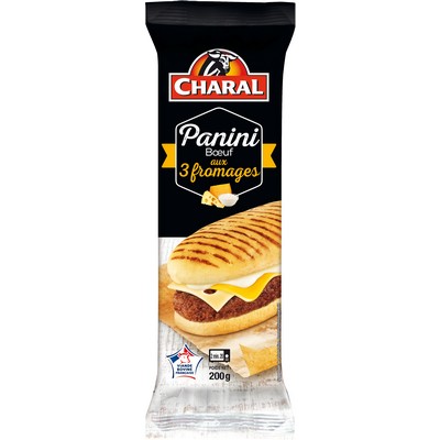 165G PANINI 3 FROMAGE VBF CHARAL