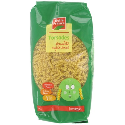 PATE TORSADES QS BF SACHET 1 KG