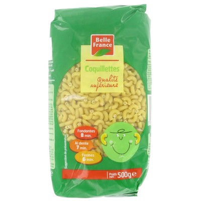 PATE COQUILLETTES QS BF SACHET 500 G