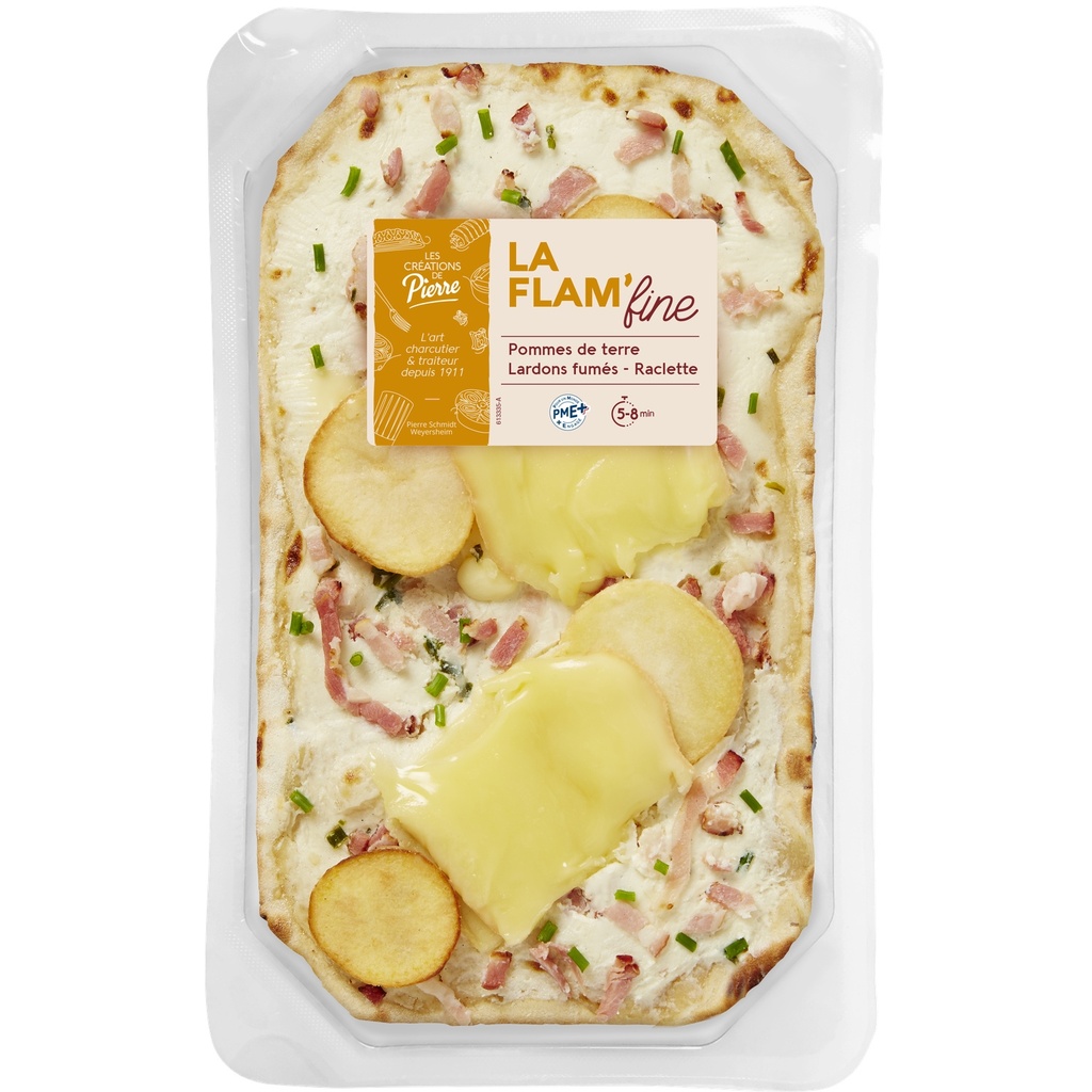 Flam'Fine Raclette Lardons 180g - Schmidt