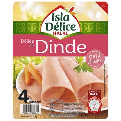 ID DELICE DE DINDE 4TR 160G