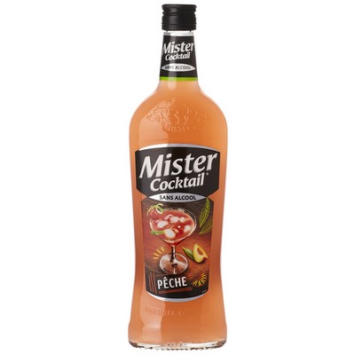 MISTER COCKTAIL Alcohol-Free Peach Cocktail 75cl 0°