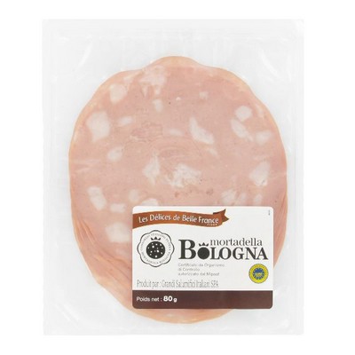 Bologna Mortadella PGI DBF Tray 80g