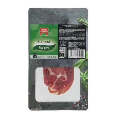 COPPA X 10 TRANCHES BF BARQUETTE 100 G