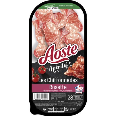 Rosette Aoste Les Chiffonnades - 28 tranches - 90g