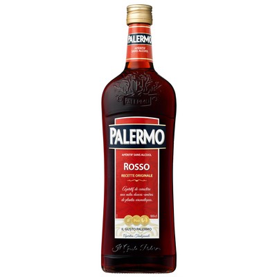 Apéritif sans alcool PALERMO Original Rosso 1L 0°