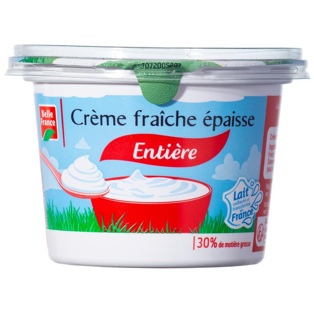 Crème Fraîche 30% Belle France Pot 20cl