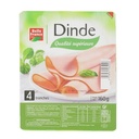 BLANC DE DINDE X 4 TRANCHES BF BARQUETTE 160 G