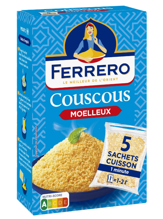 FERRERO COUSCOUS MOYEN SC 5X100G