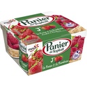 PANIER STANDARD FRAISE FRAMBOISE 125GX4