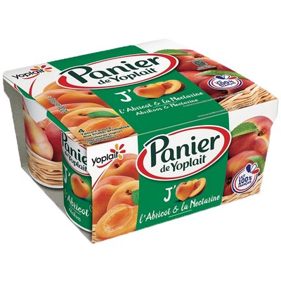 PANIER STANDARD ABRICOT NECTARINE 125GX4