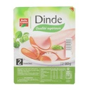 BLANC DE DINDE X 2 TRANCHES BF BARQUETTE 80 G