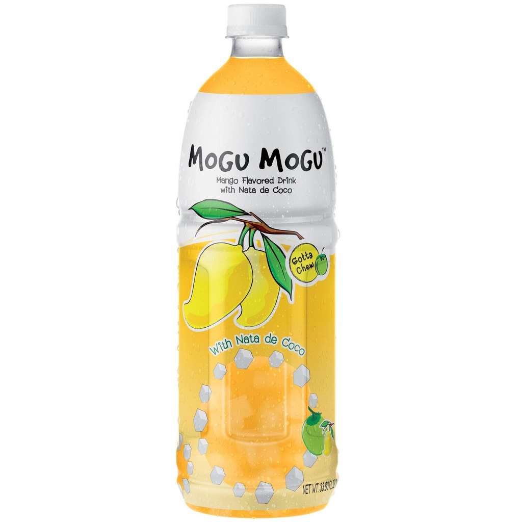 Mogu Mogu Mango & Nata de Coco Drink 1L PET