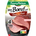 4 tr. Rôti de BOEUF Cuit Doré au Four