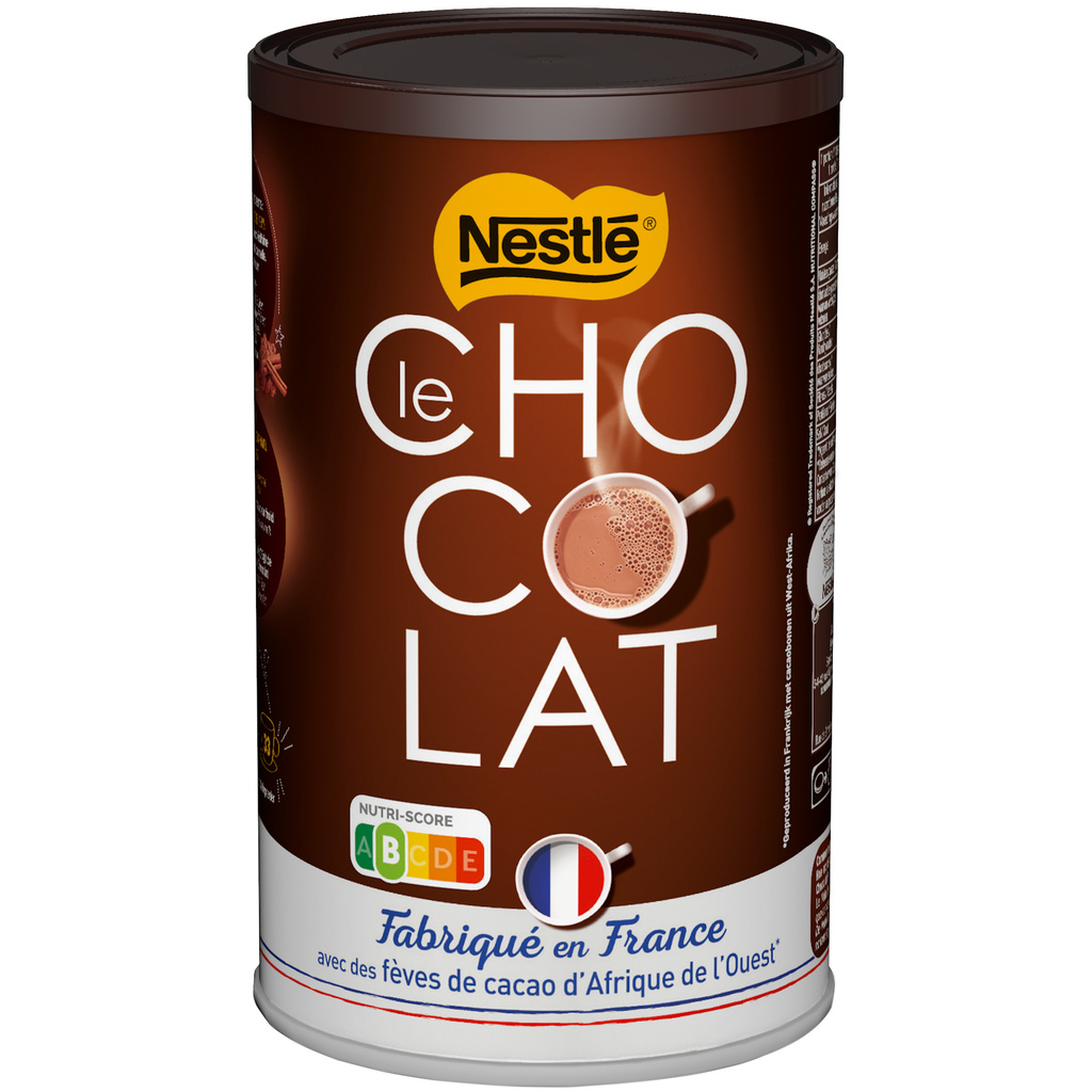 NESTLE Le chocolat, poudre chocolatée, boîte 500g