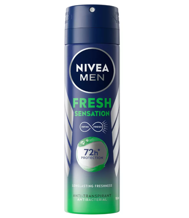 Déodorant Spray Homme Anti-transpirant FreshSensation NIVEA MEN le spray de 150ml