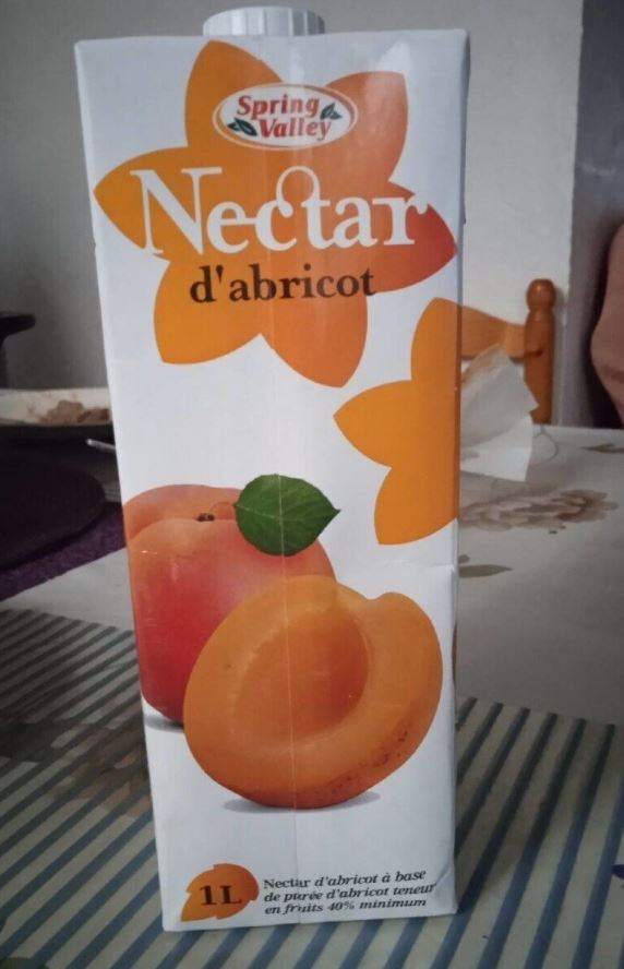 BK 1L NECTAR ABRICOT SPRING VALLEY