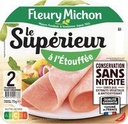 2 tr. Jambon LE SUPERIEUR A l'étouffée Conservation Sans Nitrite