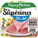 2 Slices Superior Ham, 25% Less Salt, Nitrite-Free