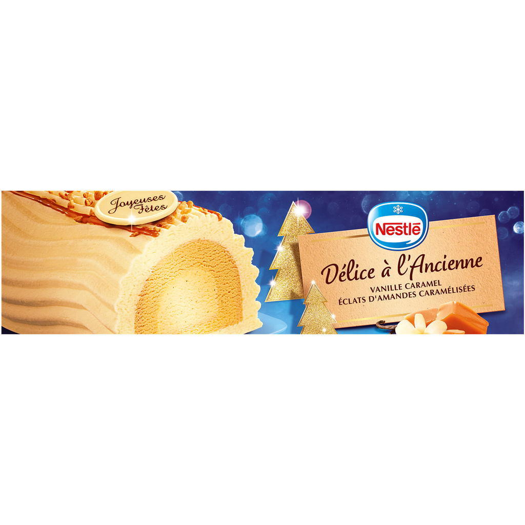 Bûche Nestlé Délice à l'Ancienne