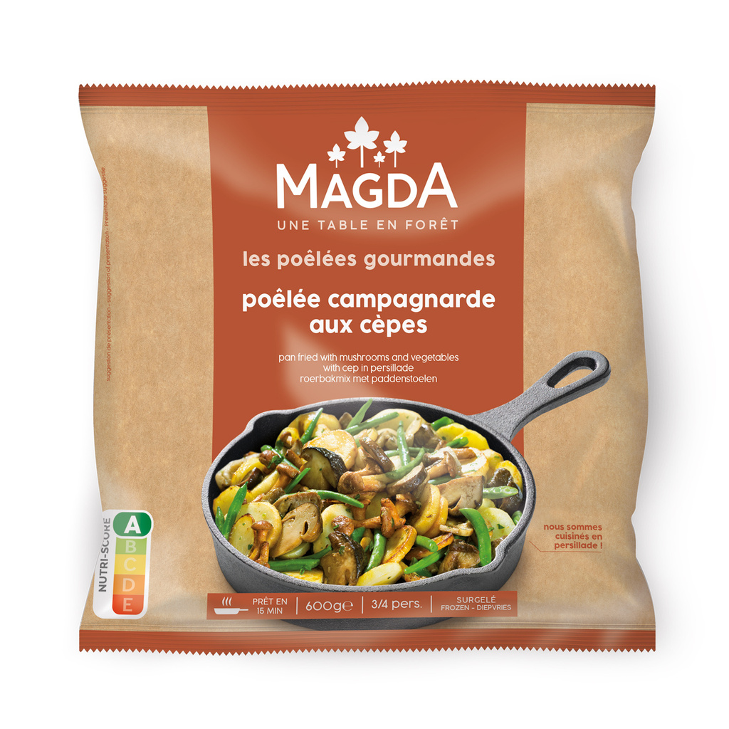 poêlée campagnarde aux cèpes 600g