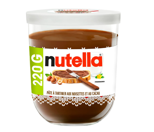 Nutella hazelnut and cocoa spread 220g