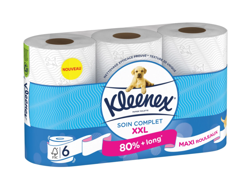 X6 Complete Care Toilet Paper XXL Kleenex