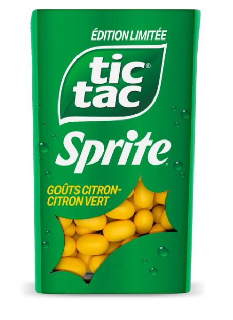 Bonbons Tic Tac x110 pastilles Acidulé goût pomme - 54g